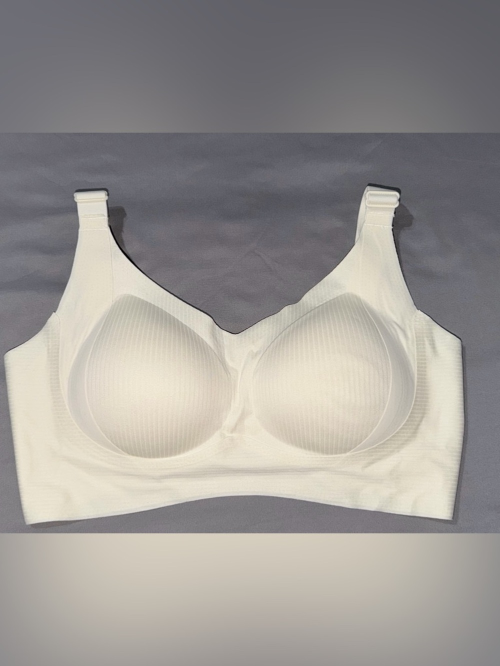 NEW Wireless Padded Comfort Bra in Cream - Smooth Support
